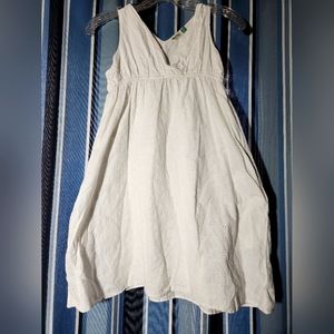 White Summer Dress with Pockets!